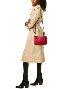 By Mario Valentino Kai Embossed Leather Crossbody Women 7 By Mario Valentino Kai Embossed Leather Crossbody Women -City Bag Corner 1160316017 RLLD 4