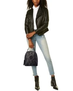 By Mario Valentino Roy Matelasse Leather Backpack Women 7 By Mario Valentino Roy Matelasse Leather Backpack Women -City Bag Corner 1160316044 RLLD 4