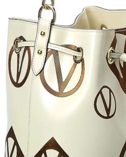 By Mario Valentino Karl Magnus Leather Bucket Bag Women -City Bag Corner 1160316086 RLLD 3