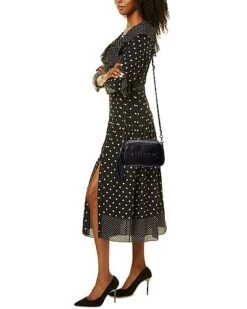 By Mario Valentino Bella Embossed Leather Crossbody Women -City Bag Corner 1160316149 RLLD 4