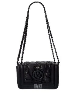 By Mario Valentino Beatriz Matelasse Leather Shoulder Bag Women