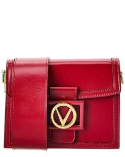 By Mario Valentino Scarlett Rope Guitar Leather Crossbody Women