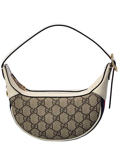 Gucci Ophidia Mini GG Supreme Canvas & Leather Shoulder Bag Women 1 Gucci Ophidia Mini GG Supreme Canvas & Leather Shoulder Bag Women