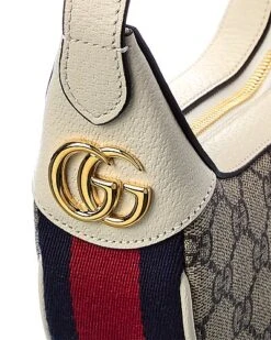 Gucci Ophidia Mini GG Supreme Canvas & Leather Shoulder Bag Women 6 Gucci Ophidia Mini GG Supreme Canvas & Leather Shoulder Bag Women -City Bag Corner 1160323624 RLLD 3