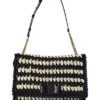Salvatore Ferragamo Viva Bow Medium Crochet Shoulder Bag Women
