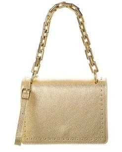Henriette Metallic Studded Leather Crossbody Women