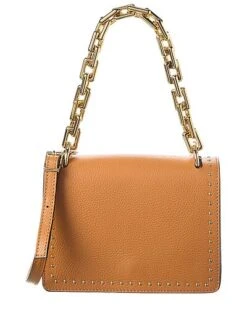 Brielle Studded Leather Crossbody Women