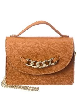 Anais Top Handle Leather Satchel Women