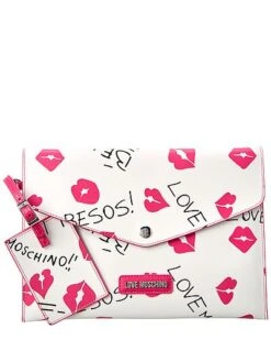 LOVE MOSCHINO Kisses Clutch Women