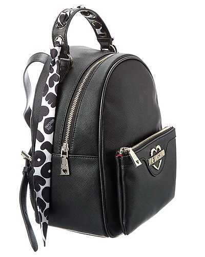 LOVE MOSCHINO Scarf Mini Backpack Women 3 LOVE MOSCHINO Scarf Mini Backpack Women - Image 3