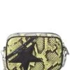 Golden Goose Star Mini Snake-Embossed Leather Crossbody Women