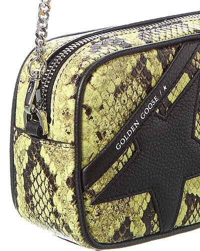 Golden Goose Star Mini Snake-Embossed Leather Crossbody Women 3 Golden Goose Star Mini Snake-Embossed Leather Crossbody Women - Image 3