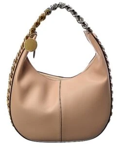 STELLA MCCARTNEY Frayme Small Zipit Hobo Bag Women