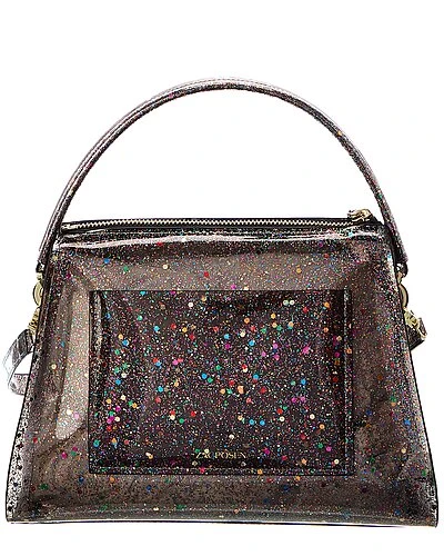 Eartha Top Zip Clear Glitter Crossbody Women 2 Eartha Top Zip Clear Glitter Crossbody Women - Image 2