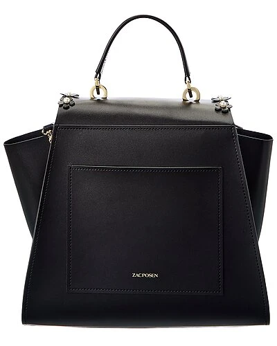 Eartha Floral Garden Top Handle Leather Satchel Women 2 Eartha Floral Garden Top Handle Leather Satchel Women - Image 2