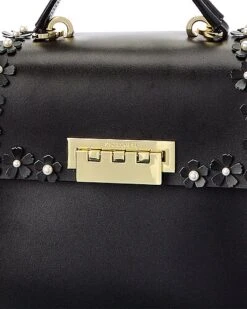 Eartha Floral Garden Top Handle Leather Satchel Women 6 Eartha Floral Garden Top Handle Leather Satchel Women -City Bag Corner 1160426940 RLLD 3