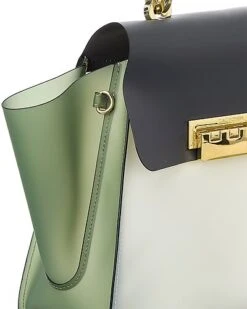 Eartha Clear Colorblocked Top Handle Satchel Women -City Bag Corner 1160427027 RLLD 3