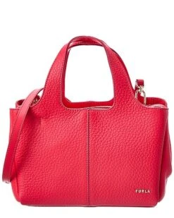 Furla Elsa Small Leather Tote Women