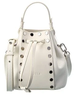 Furla Miastella Mini Leather Bucket Bag Women