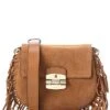 Furla Club 2 Mini Suede Crossbody Women