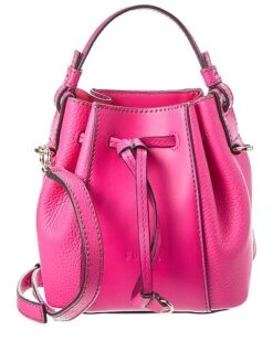 Furla Miastella Mini Leather Bucket Bag Women