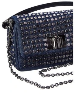 Furla 1927 Mini Leather-Trim Crossbody Women -City Bag Corner 1160438287 RLLD 3