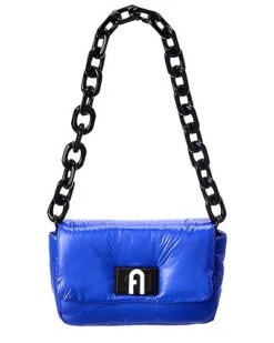 Furla 1927 Soft Mini Leather-Trim Shoulder Bag Women