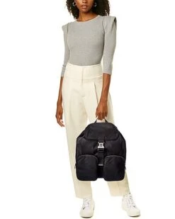 Furla Marea Small Leather-Trim Backpack Women -City Bag Corner 1160438313 RLLD 4