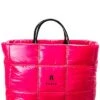 Furla Opportunity Large Leather-Trim Tote Women