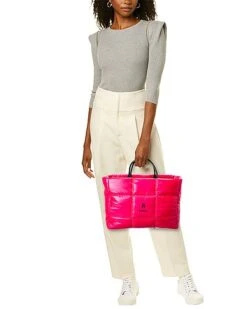 Furla Opportunity Large Leather-Trim Tote Women -City Bag Corner 1160438325 RLLD 4