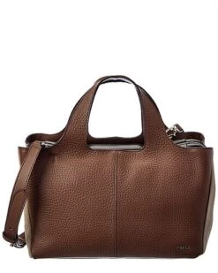 Furla Elsa Medium Leather & Suede Tote Women