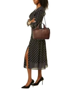 Furla Elsa Medium Leather & Suede Tote Women -City Bag Corner 1160438541 RLLD 4