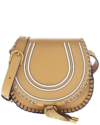 Chloé Marcie Leather Saddle Bag Women 1 Chloé Marcie Leather Saddle Bag Women