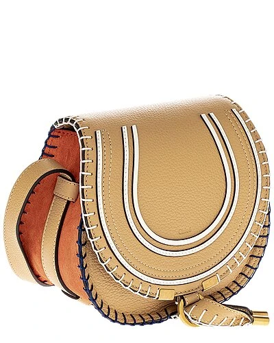 Chloé Marcie Leather Saddle Bag Women 2 Chloé Marcie Leather Saddle Bag Women - Image 2