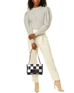 Salvatore Ferragamo Viva Bow Small Sequin Leather Shoulder Bag Women -City Bag Corner 1160449612 RLLD 4