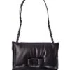 Salvatore Ferragamo Viva Bow Small Leather Shoulder Bag Women