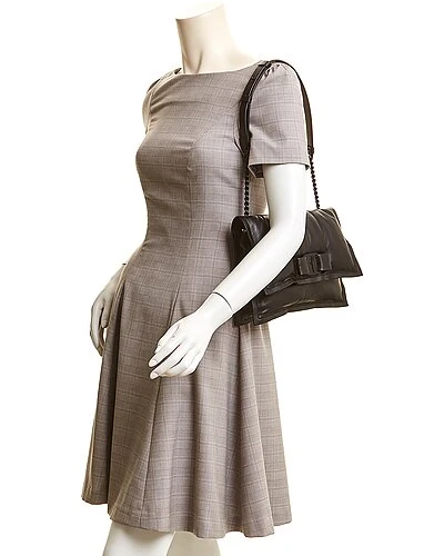 Salvatore Ferragamo Viva Bow Small Leather Shoulder Bag Women 3 Salvatore Ferragamo Viva Bow Small Leather Shoulder Bag Women - Image 3