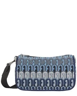 Furla Moon Small Leather Shoulder Bag Women