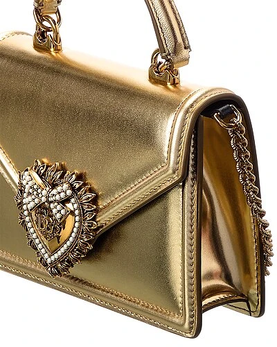 Dolce & Gabbana Votion Mini Leather Top Handle Crossbody Women 3 Dolce & Gabbana Votion Mini Leather Top Handle Crossbody Women - Image 3