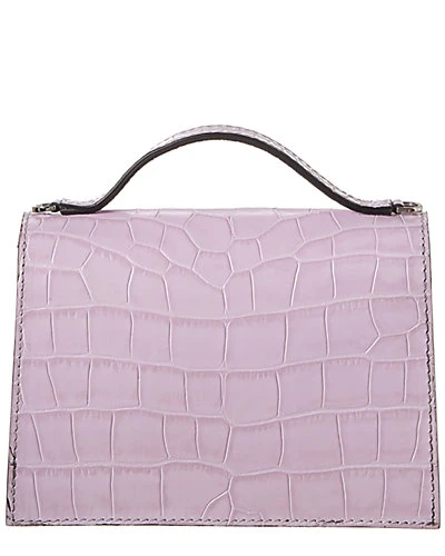 By Mario Valentino Titti Croc-Embossed Leather Shoulder Bag Women 2 By Mario Valentino Titti Croc-Embossed Leather Shoulder Bag Women - Image 2