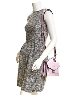 By Mario Valentino Titti Croc-Embossed Leather Shoulder Bag Women 5 By Mario Valentino Titti Croc-Embossed Leather Shoulder Bag Women -City Bag Corner 1160488499 RLLD 3