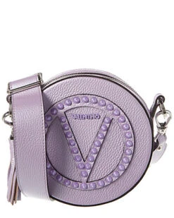 By Mario Valentino Yuki Rock Dollaro Leather Crossbody Women