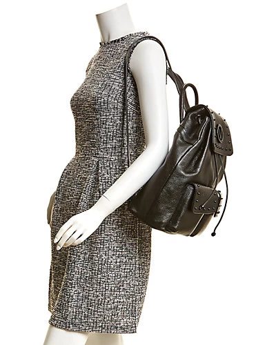 By Mario Valentino Simeon Preciosa Leather Backpack Women 3 By Mario Valentino Simeon Preciosa Leather Backpack Women - Image 3