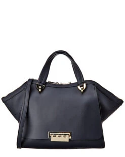 Eartha Iconic Jumbo Double Handle Leather Satchel Women