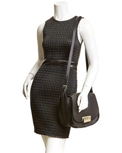 Eartha Iconic Leather Saddle Bag Women 5 Eartha Iconic Leather Saddle Bag Women -City Bag Corner 1160506002 RLLD 3