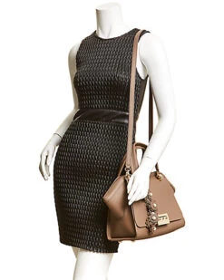 Eartha Iconic Small Double Handle Leather Satchel Women 5 Eartha Iconic Small Double Handle Leather Satchel Women -City Bag Corner 1160506010 RLLD 3