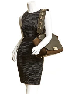 Eartha Iconic Soft Top Handle Leather & Suede Satchel Women -City Bag Corner 1160506014 RLLD 4