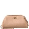 Salvatore Ferragamo Gancini Mini Leather Crossbody Women