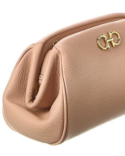 Salvatore Ferragamo Gancini Mini Leather Crossbody Women 3 Salvatore Ferragamo Gancini Mini Leather Crossbody Women - Image 3