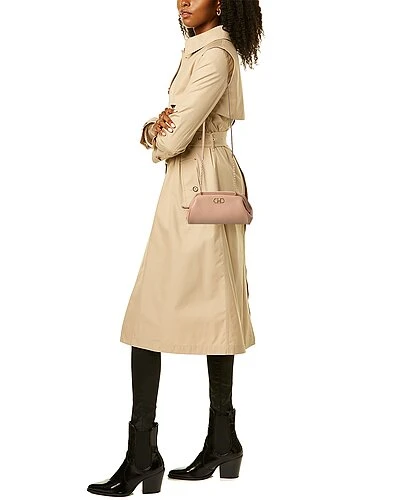 Salvatore Ferragamo Gancini Mini Leather Crossbody Women 4 Salvatore Ferragamo Gancini Mini Leather Crossbody Women - Image 4